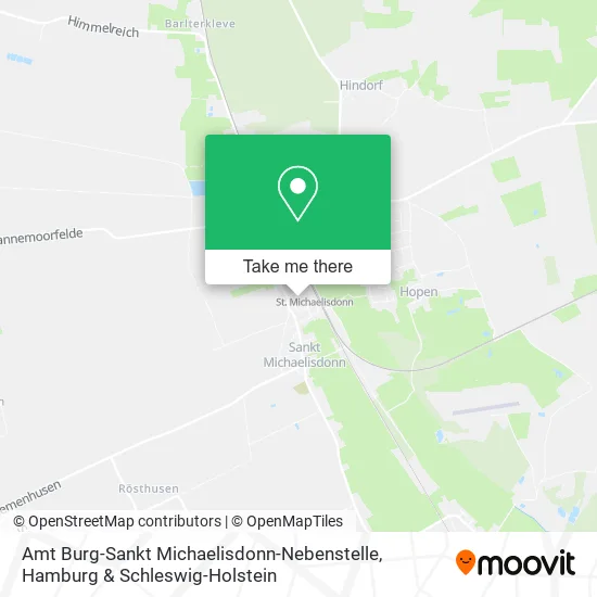 Карта Amt Burg-Sankt Michaelisdonn-Nebenstelle