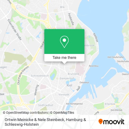 Ortwin Meinicke & Nele Steinbeck map