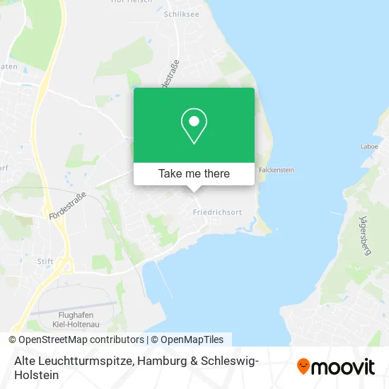 Карта Alte Leuchtturmspitze