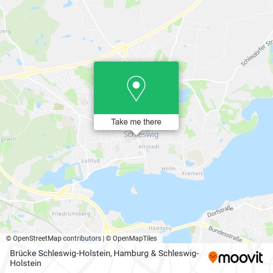 Brücke Schleswig-Holstein map