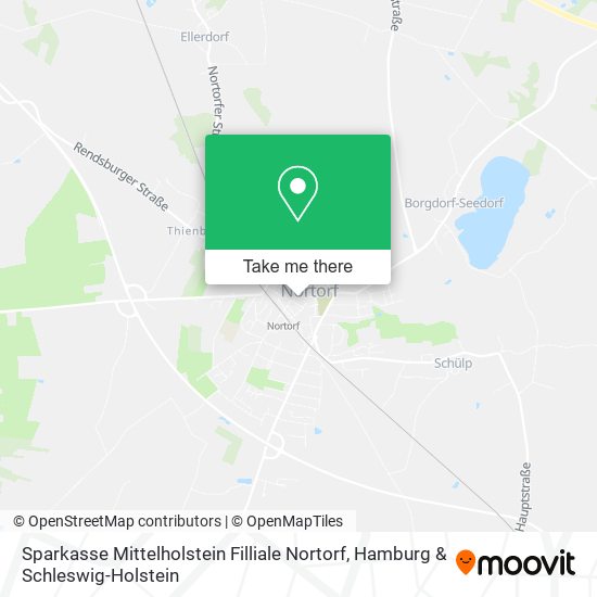Sparkasse Mittelholstein Filliale Nortorf map