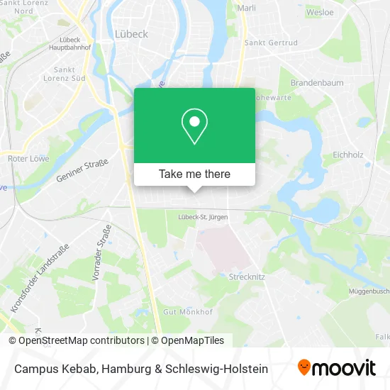 Карта Campus Kebab