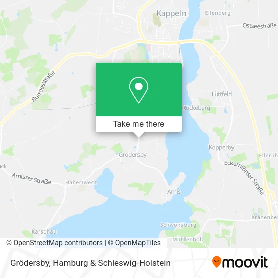 Карта Grödersby