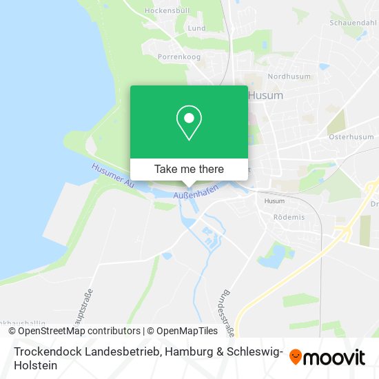 Trockendock Landesbetrieb map