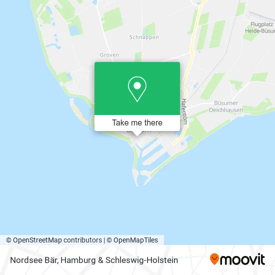 Карта Nordsee Bär