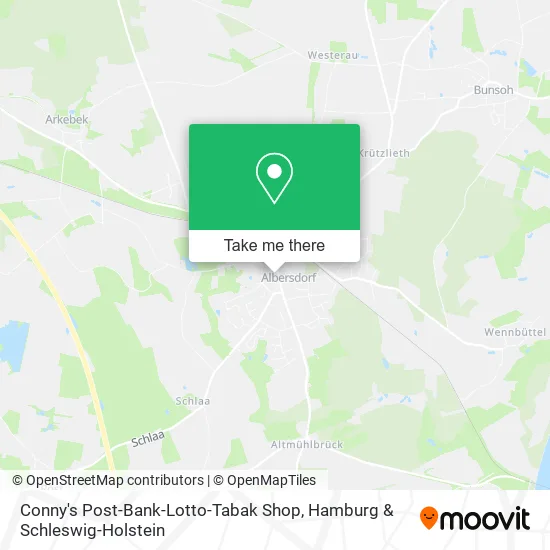 Карта Conny's Post-Bank-Lotto-Tabak Shop