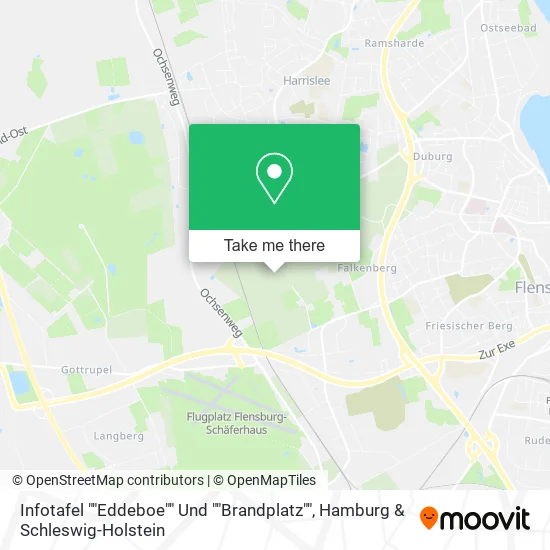 Карта Infotafel ""Eddeboe"" Und ""Brandplatz""