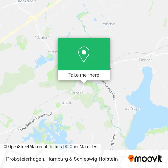 Карта Probsteierhagen