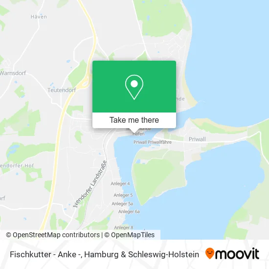 Карта Fischkutter - Anke -