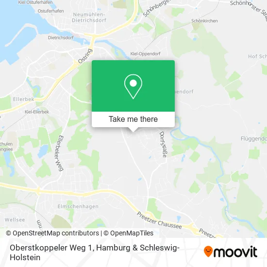 Карта Oberstkoppeler Weg 1