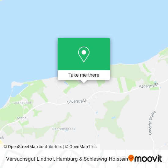 Versuchsgut Lindhof map