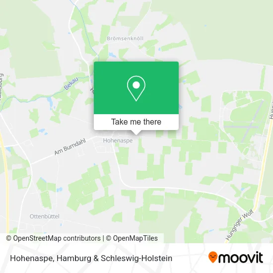 Карта Hohenaspe