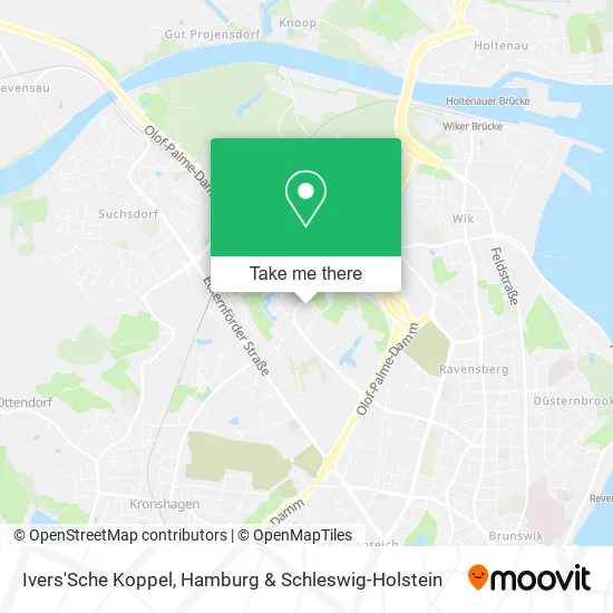 Карта Ivers'Sche Koppel