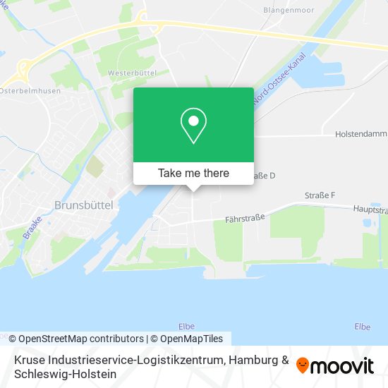 Kruse Industrieservice-Logistikzentrum map