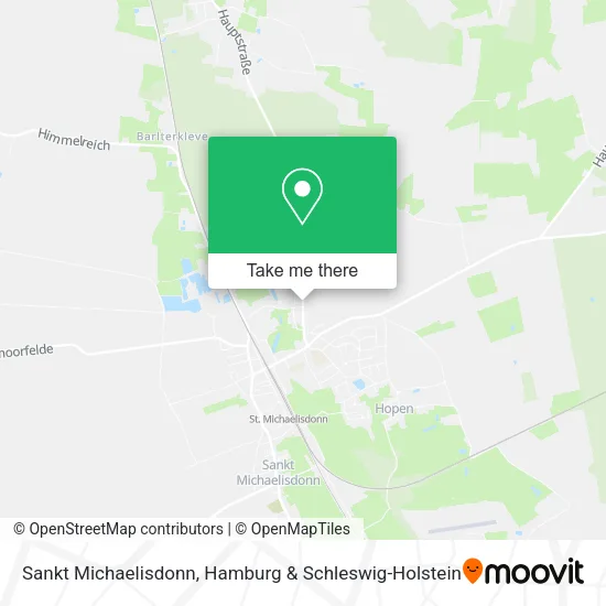 Карта Sankt Michaelisdonn