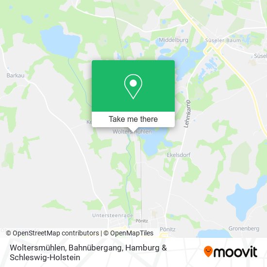 Woltersmühlen, Bahnübergang map