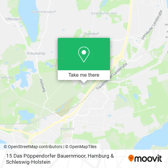 15 Das Pöppendorfer Bauernmoor map