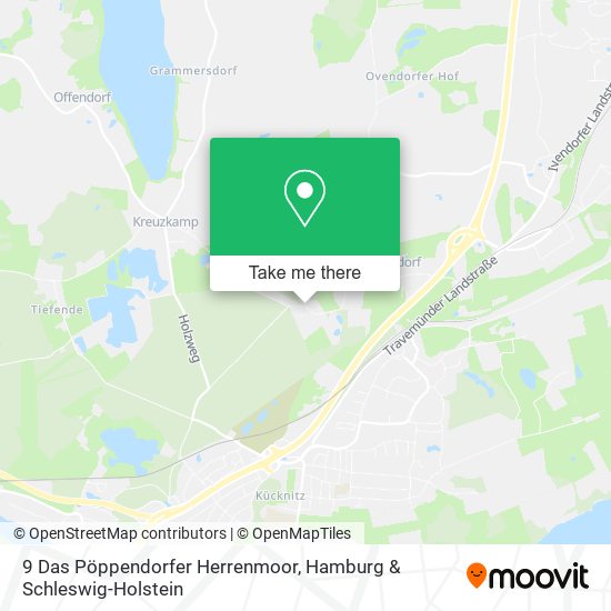 9 Das Pöppendorfer Herrenmoor map