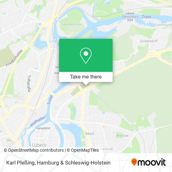 Карта Karl Pleßing