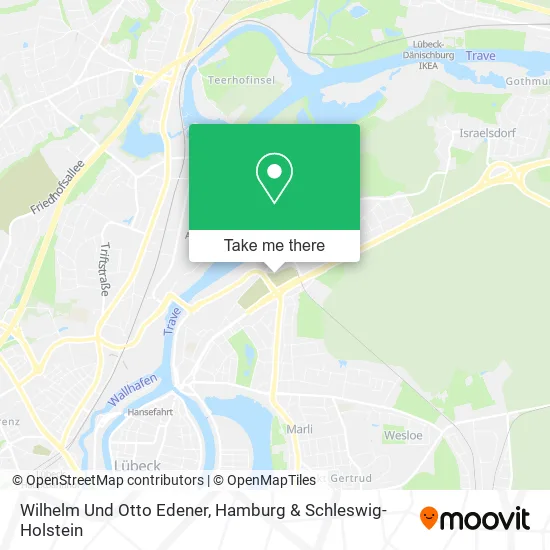 Карта Wilhelm Und Otto Edener