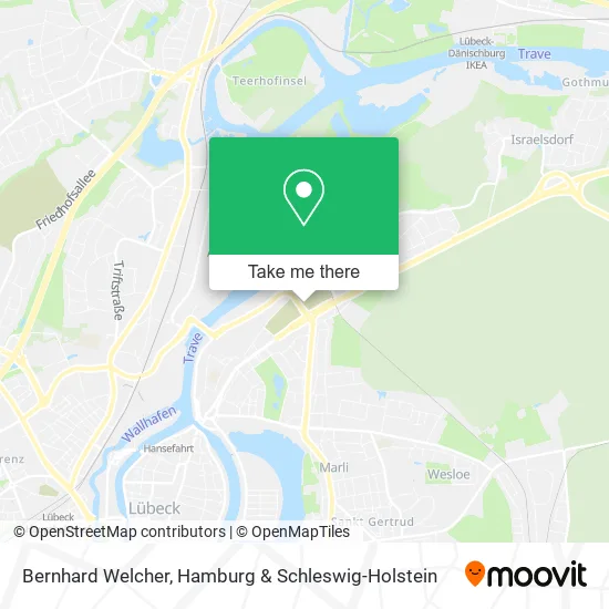 Карта Bernhard Welcher