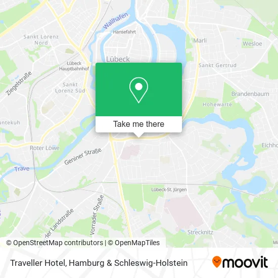 Карта Traveller Hotel