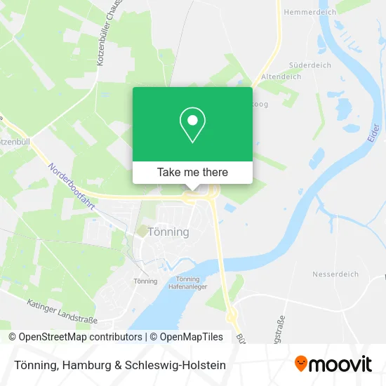 Карта Tönning