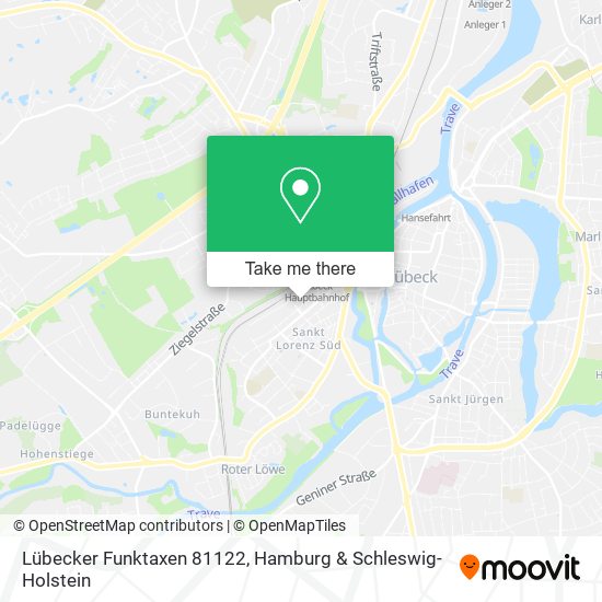 Lübecker Funktaxen 81122 map