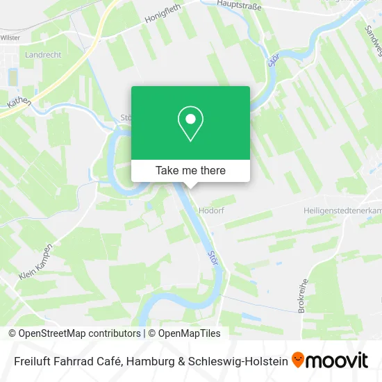 Карта Freiluft Fahrrad Café