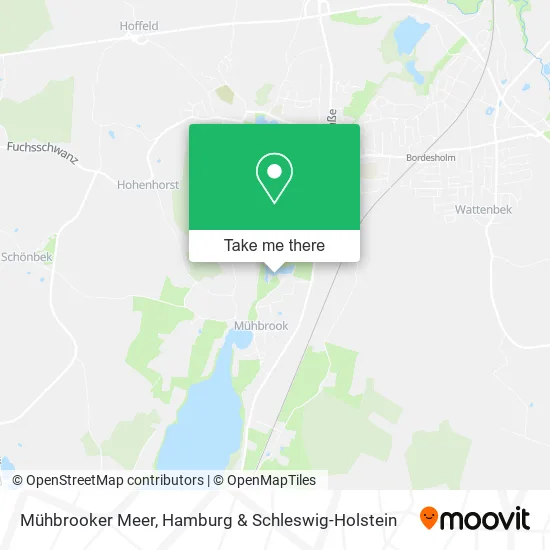 Карта Mühbrooker Meer