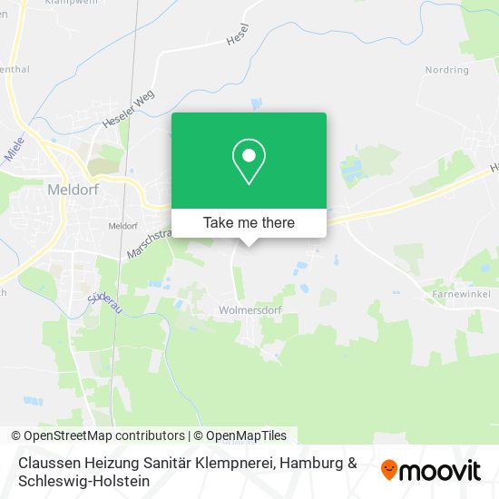 Claussen Heizung Sanitär Klempnerei map