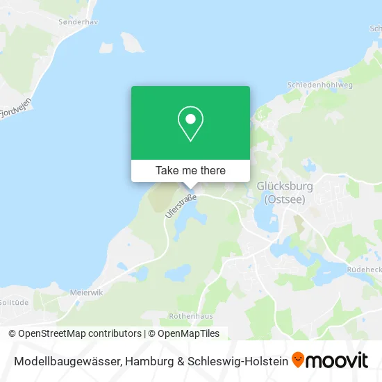 Карта Modellbaugewässer