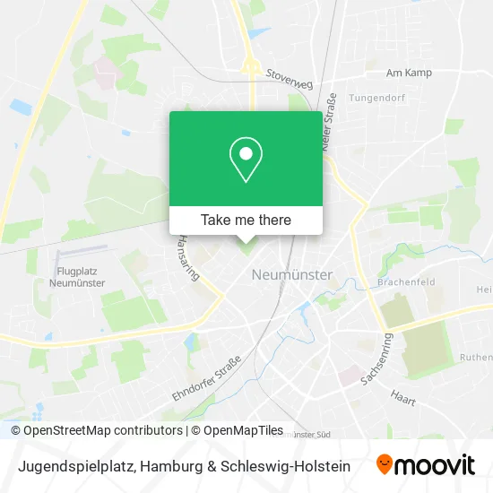 Карта Jugendspielplatz