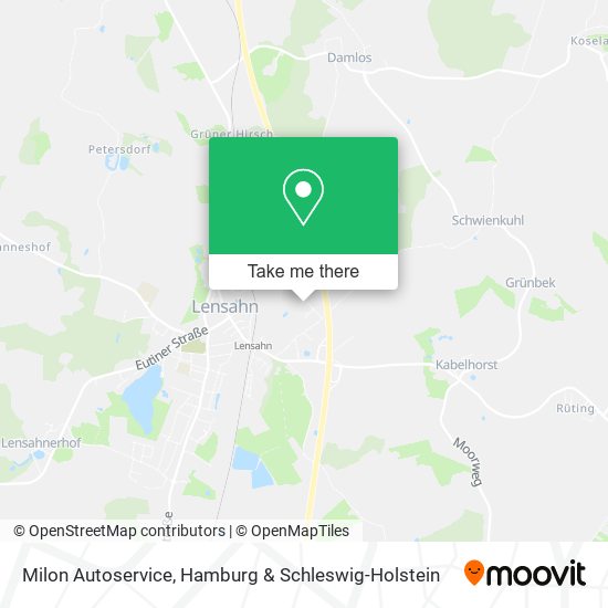 Milon Autoservice map