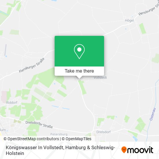 Карта Königswasser In Vollstedt