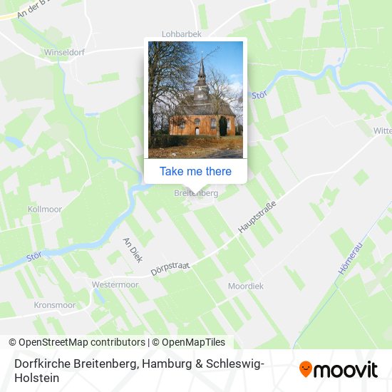 Dorfkirche Breitenberg map