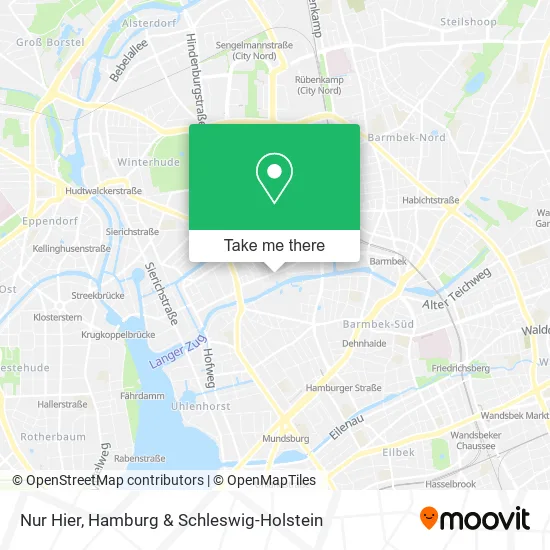Карта Nur Hier