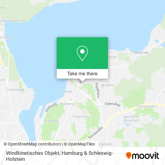 Карта Windkinetisches Objekt