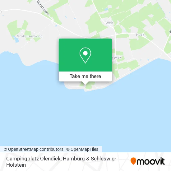 Карта Campingplatz Olendiek