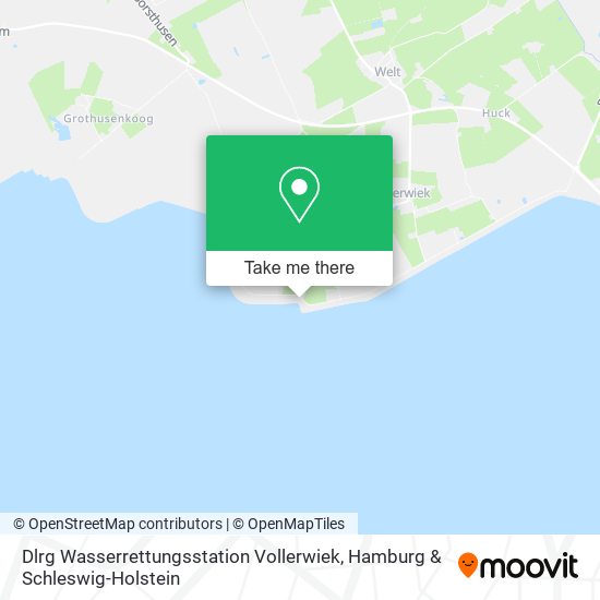 Dlrg Wasserrettungsstation Vollerwiek map