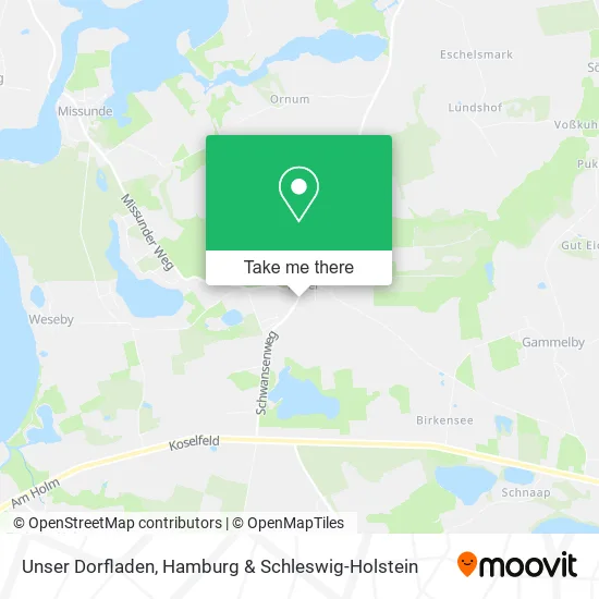 Карта Unser Dorfladen