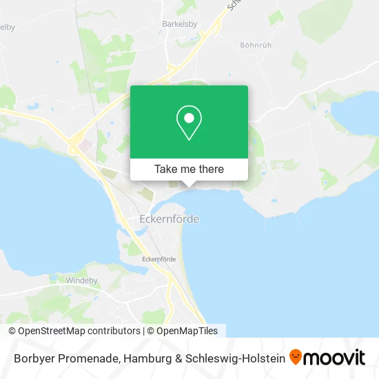 Карта Borbyer Promenade