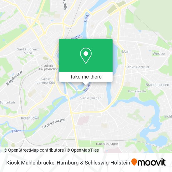 Kiosk Mühlenbrücke map