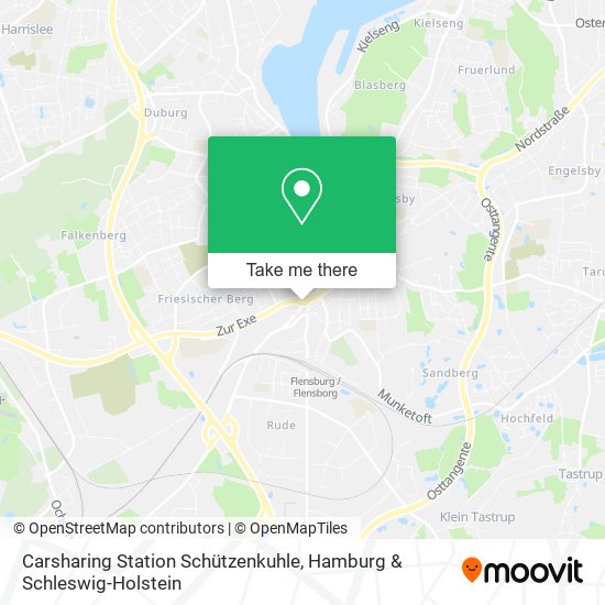 Carsharing Station Schützenkuhle map