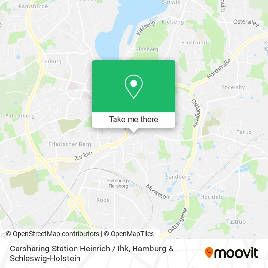 Карта Carsharing Station Heinrich / Ihk