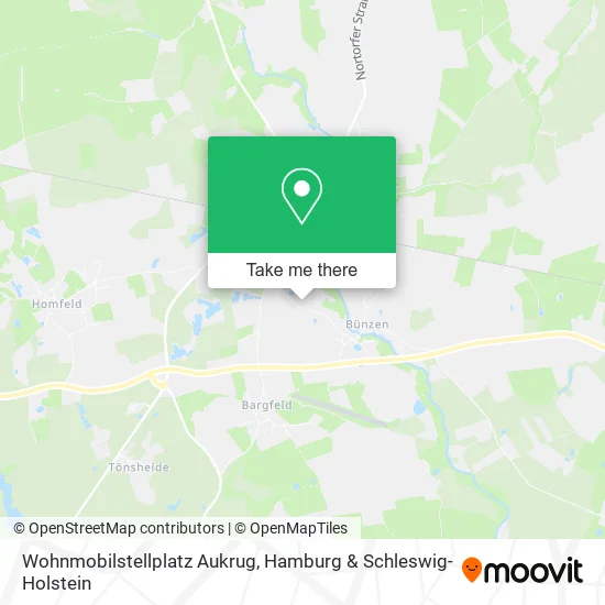 Карта Wohnmobilstellplatz Aukrug