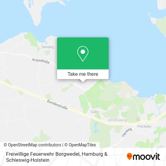 Карта Freiwillige Feuerwehr Borgwedel