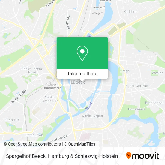 Карта Spargelhof Beeck