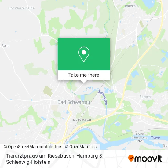 Карта Tierarztpraxis am Riesebusch