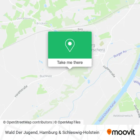 Карта Wald Der Jugend